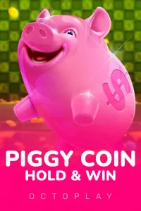 piggy coin hold and win logo